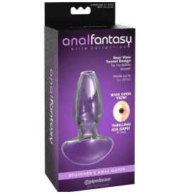ANAL FANTASY ELITE COLLECTION - DILATATORE ANALE GAPER PER PRINCIPIANTI CRISTALLO TAGLIA S