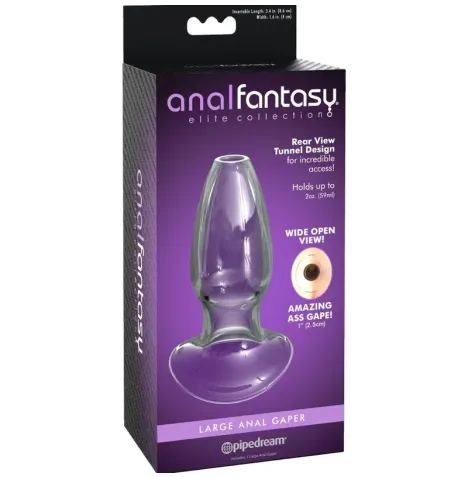 ANAL FANTASY ELITE COLLECTION - ANAL GAPER CRYSTAL DILATOR SIZE M