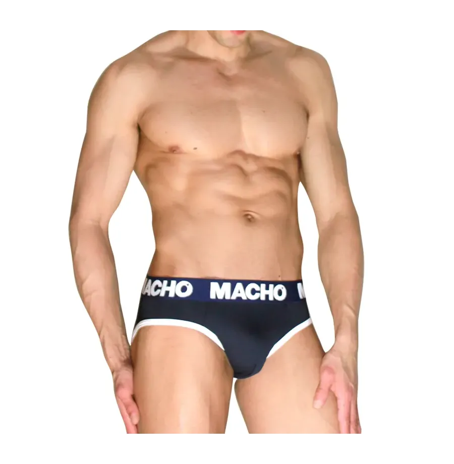 MACHO - MCH008 SLIP CLASSIQUE BLEU MARINE M MACHO - MCH008 SLIP CLASSIQUE BLEU MARINE M