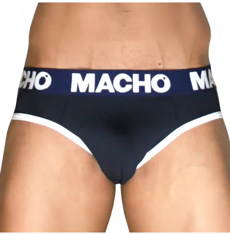 MACHO - MCH008 NAVY BLUE CLASSIC SLIP M