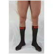 MACHO - CALZINI SOTTILI TAGLIA UNICA NERO-ROSSO MACHO - CALZINI SOTTILI TAGLIA UNICA NERO-ROSSO