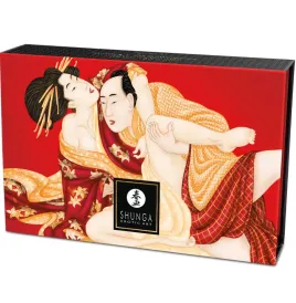SHUNGA - STRAWBERRY EDIBLE MASSAGE POWDER KIT