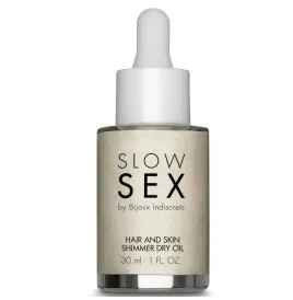 BIJOUX INDISCRETS - SLOW SEX MULTIFUNCTION ILLUMINATING DRY OIL 30 ML