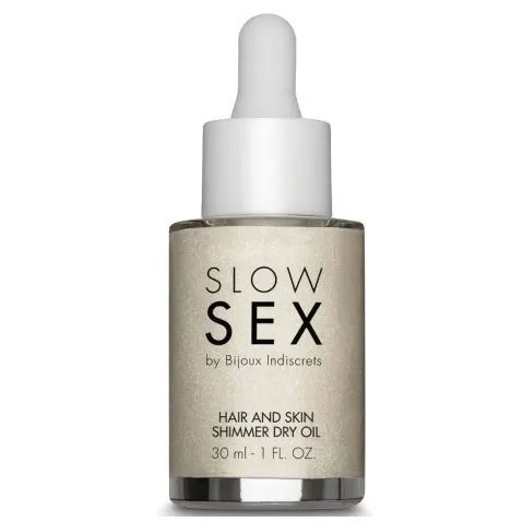 BIJOUX INDISCRETS - HUILE SÃCHE ILLUMINANTE MULTIFONCTION SLOW SEX 30 ML