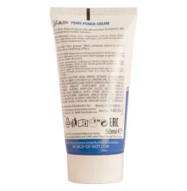 HOT - CRÈME STIMULANTE POUR LE PÉNIS V-ACTIV POUR HOMMES 50 ML