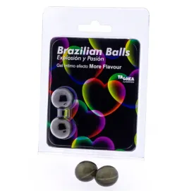 TALOKA - 2 BOULES BRÉSILIENNES PLUS DEFFET DE SAVEUR GEL EXCITANT