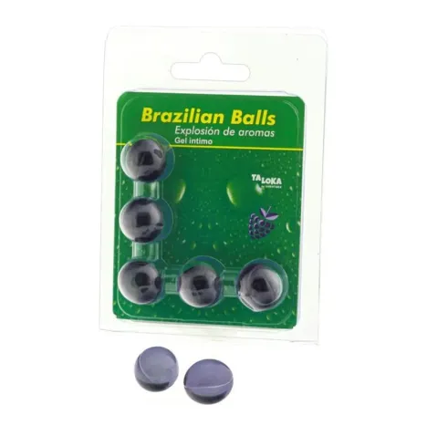 TALOKA - GEL INTIME 5 BOULES BRÉSILIENNES BAIES