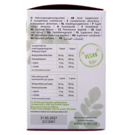 HOT - MORINGA DAMENKAPPE 60 EINHEITEN