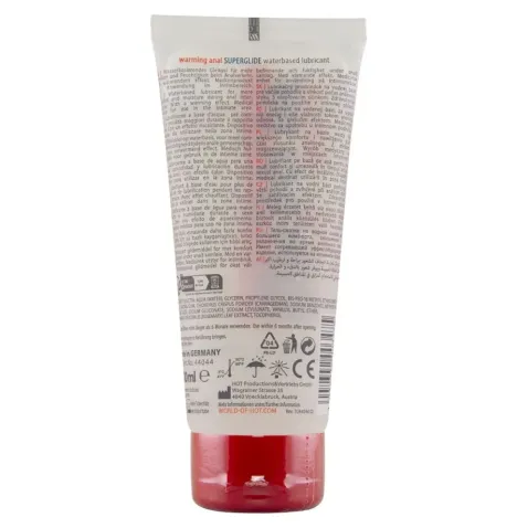 HOT - ANAL SUPERGLIDE WARMING LIQUID PLEASURE WATERBASED LUBRICANT 100 ML