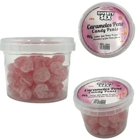 DIABLO PICANTE – 20 Penisbonbons mit Gin-Tonic-Geschmack