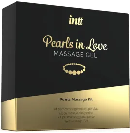 INTT MASSAGE and ORAL SEX - PERLES AMOUREUSES AVEC COLLIER DE PERLES ET GEL DE SILICONE