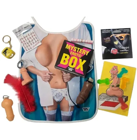 DIABLO PICANTE - MYSTERY EROTIC BOX FOR HER 10 X 10