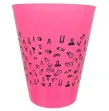 DIABLO PICANTE - FUCHSIA CUP 500 ML WITH BLACK PENISES DIABLO PICANTE - FUCHSIA CUP 500 ML WITH BLACK PENISES