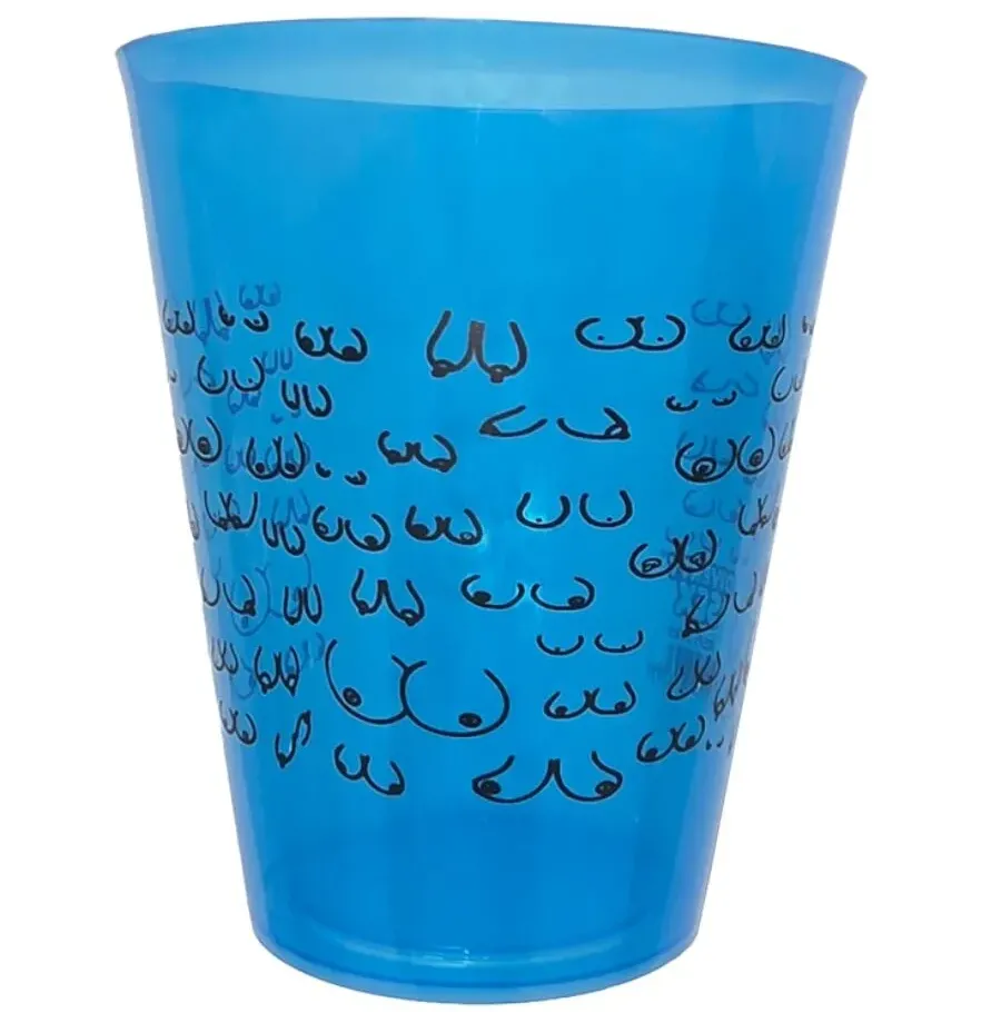 DIABLO PICANTE - TASSE BLEUE 500 ML AVEC SEINS NOIRS DIABLO PICANTE - TASSE BLEUE 500 ML AVEC SEINS NOIRS