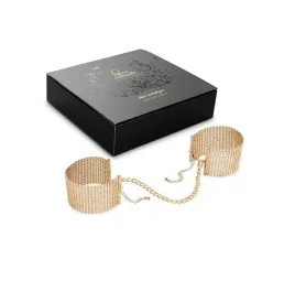 BIJOUX INDISCRETS - DÃSIR MÃTALLIQUE MANETTE IN RETE DI METALLO DORATO