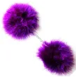SECRETPLAY - PURPLE MARABOU HANDCUFFS SECRETPLAY - PURPLE MARABOU HANDCUFFS