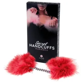 GIOCO SEGRETO - MANETTE MARABOU ROSSO