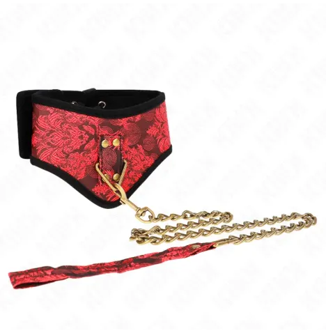 KINK - COLLIER MODÈLE SCANDALE AVEC BRACELET DENTELLE 75 CM 44 X 10 CM