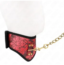KINK - SCANDAL MODEL NECKLACE WITH LACE STRAP 75 CM 44 X 10 CM