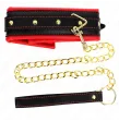 KINK - COLLIER AVEC BRACELET IMITATION CUIR ÉPONGE MODÈLE 2 RÉGLABLE 37-54 CM X 3 CM