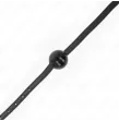 KINK - MORDAZA DE BOLA 4 CM SÓLIDA SIMPLE NEGRO 65 x 1.5 CM