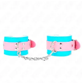 KINK - GRAZIOSI POGGIPOLSI BLU-ROSA REGOLABILI 16-28 CM X 5 CM