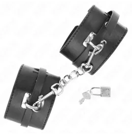 KINK - RESISTENZA DA POLSO DELUXE CON BLOCCAGGIO NERO REGOLABILE 14,5-21 CM X 6 CM