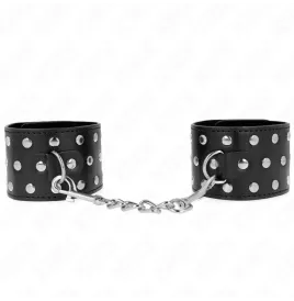 KINK - PUNK HANDGELENKFESSELN VERSTELLBAR 19-24 CM X 5,5 CM