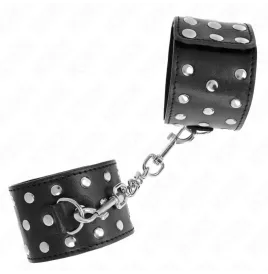 KINK - PUNK HANDGELENKFESSELN VERSTELLBAR 19-24 CM X 5,5 CM