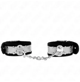 KINK - RESISTENZA DA POLSO SOTTILE NERO - ARGENTO 30 X 4 CM