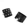 KINK - MUÑEQUERAS ESTILO PUNK CON PINCHOS 25 X 6 CM