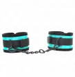 KINK - NYLON-HANDFESSEL MIT KLETTVERSCHLUSS SCHWARZ-BLAU VERSTELLBAR 18-32 CM X 5 CM