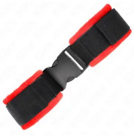 KINK - NYLON BIND KLETT-HANDFESSELN SCHWARZ MODELL 1 VERSTELLBAR 25-35 CM X 6 CM