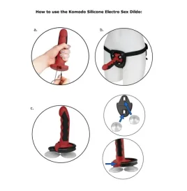 ELECTRASTIM - DILDO KOMODO SILICONE FUSION