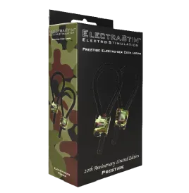 ELECTRASTIM - PRESTIGE ELECTRALOOPS ADJUSTABLE COCK RINGS CAMOUFLAGE