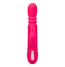 CALEXOTICS - JACK FANTASY TRIPLE VIBRADOR CALENTABLE RABBIT ROSA