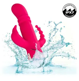 CALEXOTICS - JACK FANTASY DREIFACH BEHEIZTER VIBRATOR RABBIT ROSA