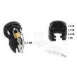 HIDDEN DESIRE - EXTREME CAGE DE CHASTETÉ SILICONE TAILLE S NOIR HIDDEN DESIRE - EXTREME CAGE DE CHASTETÉ SILICONE TAILLE S NOIR