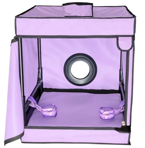 SECRET DOME - KINK CLUB CABINA BUKKAKE MORADO