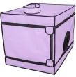 SECRET DOME - KINK CLUB LA NICHE CABIN PURPLE SECRET DOME - KINK CLUB LA NICHE CABIN PURPLE
