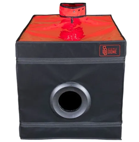 SECRET DOME - KINK CLUB LA NICHE CABIN NERO E ROSSO