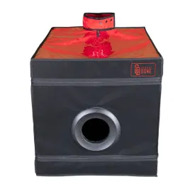 SECRET DOME - KINK CLUB LA NICHE CABIN BLACK and RED