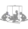 SECRET DOME - KINK CLUB CABIN SCANDALE VIOLA SECRET DOME - KINK CLUB CABIN SCANDALE VIOLA