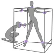 SECRET DOME - KINK CLUB CABIN SCANDALE PURPLE SECRET DOME - KINK CLUB CABIN SCANDALE PURPLE