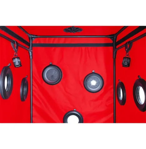 SECRET DOME - KINK CLUB CABIN SCANDALE BLACK and RED