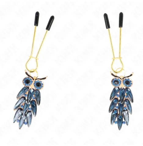 KINK - PINCES À TÉLÉTON PENDENTIF CHOUETTE 6 CM
