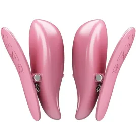 PRETTY LOVE - CAILEY NIPPLE CLAMPS 10 VIBRATIONS REMOTE CONTROL PINK