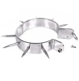 METAL HARD - BDSM SLAVE COLLAR WITH POINTS