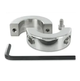 METAL HARD - HODENRING AUS EDELSTAHL, 40 MM
