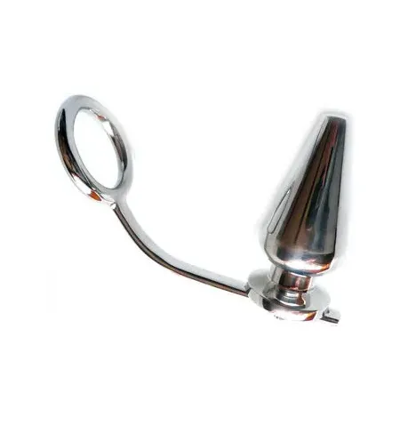 METAL HARD - STAHLRING MIT ANALPLUG, 45X50 MM